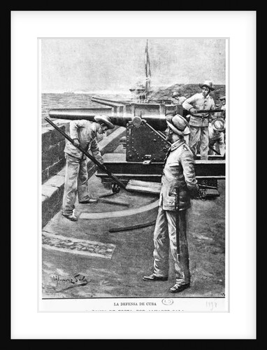 Defence of Cuba, 1898 by Alvarez Sala
