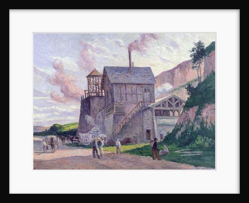 Cement Factory at Vermenton by Maximilien Luce