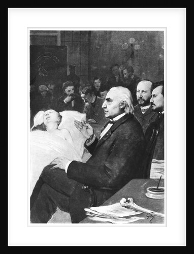A Clinical Lesson with Doctor Jean Martin Charcot at the Salpetriere by French School