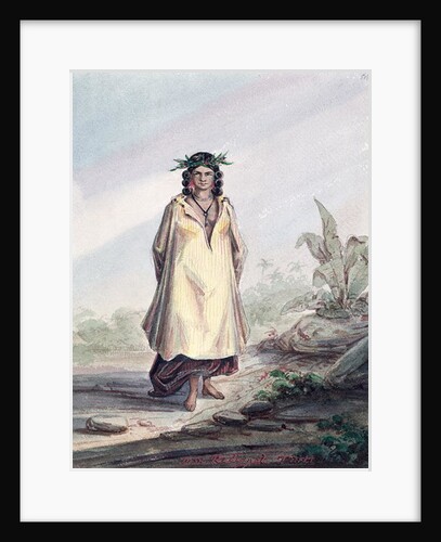 Young woman of Tahiti, c.1841-48 by Maximilien Radiguet