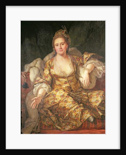 Annette, Comtesse de Vergennes in Oriental Costume, 1766 by Antoine Favray
