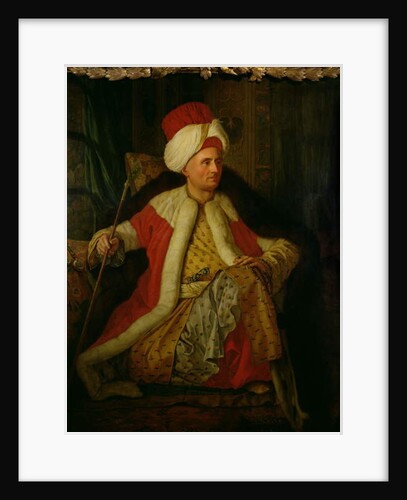Charles Gravier Comte de Vergennes in Oriental Costume, 1766 by Antoine Favray