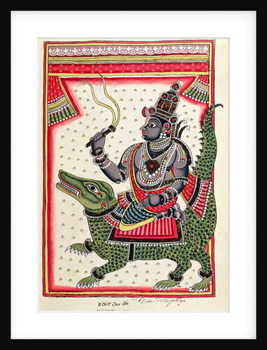 Varuna, God of the Oceans by Indian School