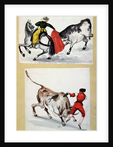 Bullfighters by Spanish School