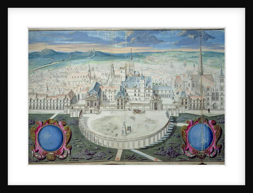 The Palace of the Dukes of Burgundy in Dijon before restoration by Mansart, 1698 by Jules Hardouin Mansart