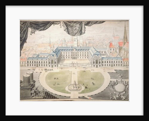 Project for restoration of the Palace of the Dukes of Burgundy in Dijon, 1698 by Jules Hardouin Mansart