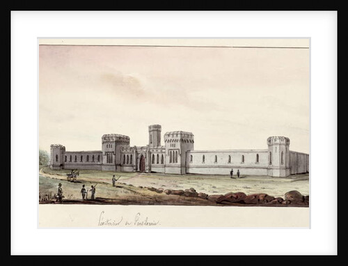 Penitentiary in Pennsylvania, 1831 by Gustave de Beaumont