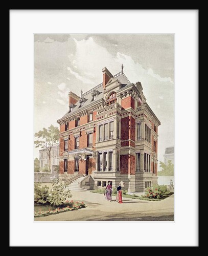 Project for a villa, end 19th century by Henri Toussaint