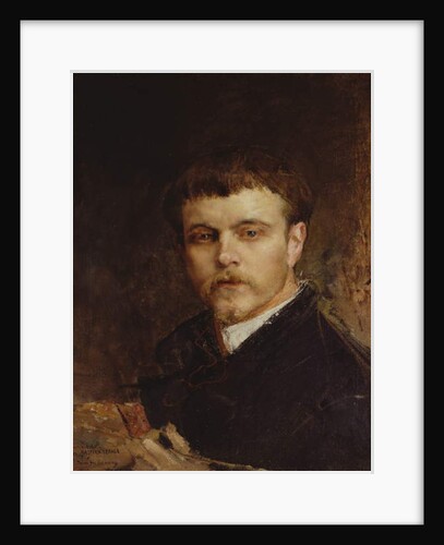 Self portrait of the artist as a young man by Emile Bastien-Lepage