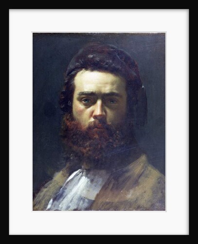 Self Portrait as a Young Man by Victor Francois Eloi Biennoury