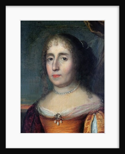 Portrait of Madame de Scudery by French School