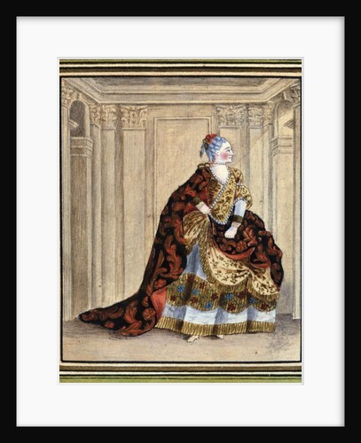 Mlle Clairon in the role of Pulcherie in 'Heraclius' by Corneille by French School