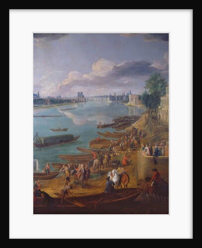 View of Paris from the Quai de la Rapee by Pierre-Denis Martin