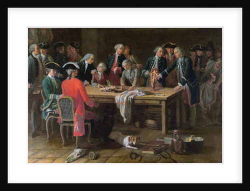 A Lesson in Hippiatric Anatomy with Philippe-Etienne Lafosse by French School