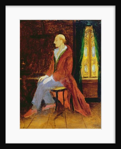 A Seated Madman by Dr. Max Simon