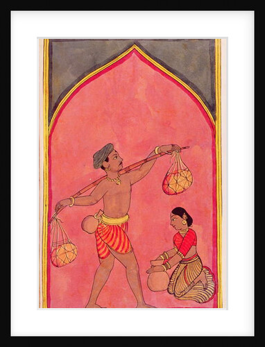The Travelling Apothecary by Indian School
