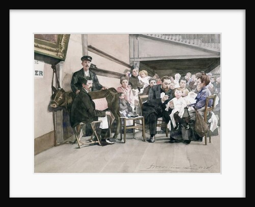 Vaccination of Infants at the Institut de la Vaccine, Paris, c.1900 by French School