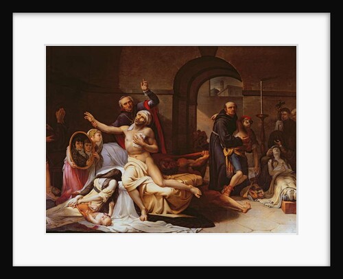 The Yellow Fever Epidemic in Valencia, c.1806 by Jose Aparicio