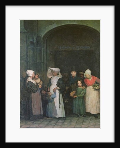 The House of Refuge, c.1840 by Alphonse Louis Pierre Trimolet