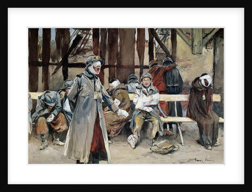 The Country Hospital, 1916 by Francois Flameng