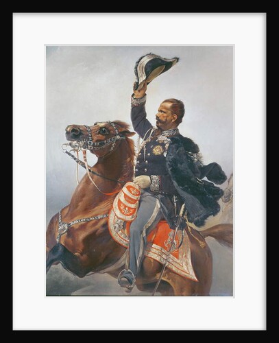 Portrait of Vittorio Emanuele King of Sardinia and Italy by P. Litta