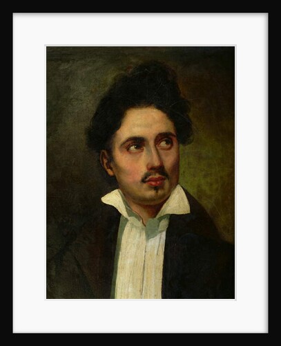 Alexandre Dumas Pere as a Young Man, c.1825-30 by Eugene Delacroix