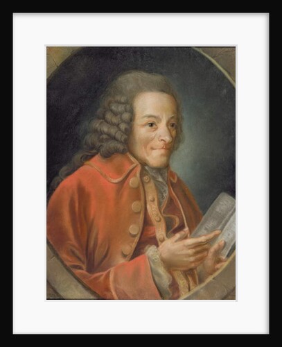 Portrait of Voltaire by Jean Huber