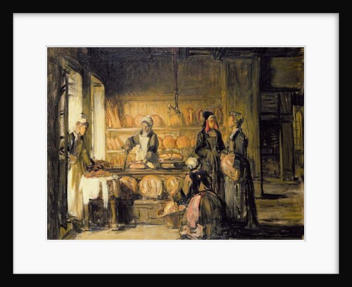 Interior of a Breton Boulangerie, c.1906 by Joseph Bail