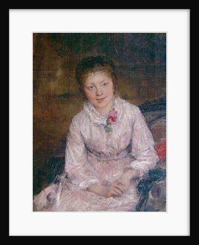 Portrait of a young woman by Jules Bastien-Lepage