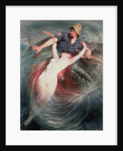 The Fisherman and the Siren by Knut Ekvall