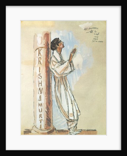 Krishnamurti, 1927 by Emile-Antoine Bourdelle