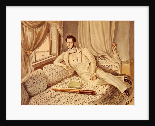 Portrait of Ferdinand de Lesseps at the time of his vice-consulship in Alexandria, c.1832 by French School