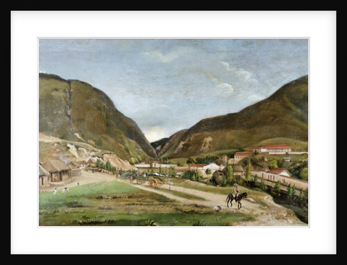 Bolivar's Villa at Bogota by Ramon Torres Mendez