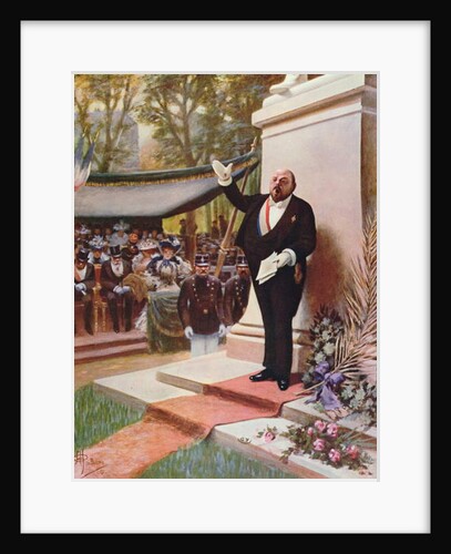 Inauguration of a Monument, 1905 by Albert Guillaume