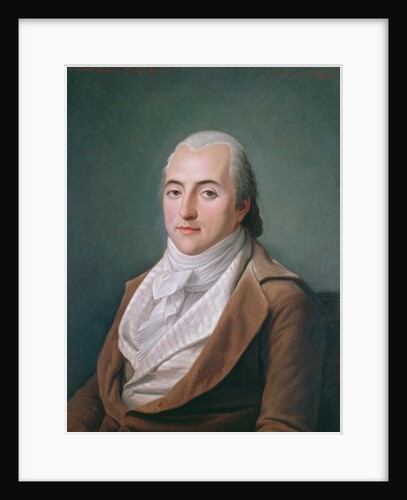 Portrait of Claude Henri de Rouvroy, Count of Saint-Simon, aged 35, 1848 by Hippolyte Ravergie