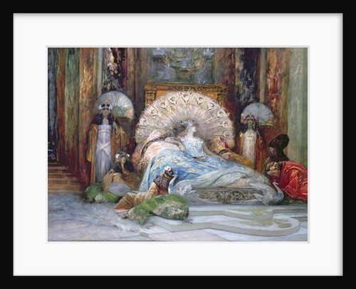 Sarah Bernhardt in the title role of 'Theodora', by Victorien Sardou by Georges Clairin