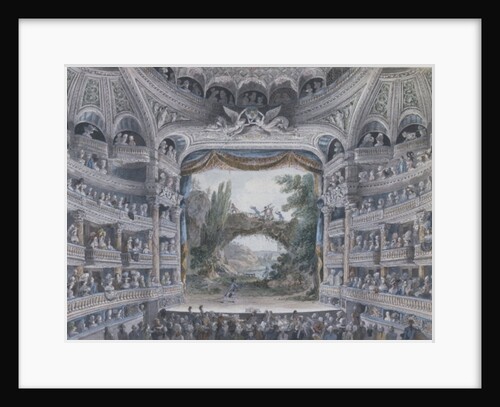 The Comedie Francaise, c.1791 by Meunier