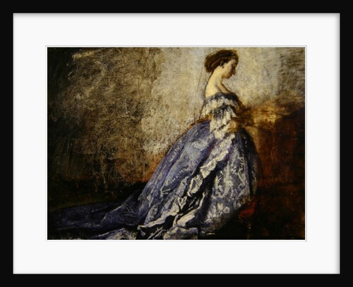 Portrait of Empress Eugenie of France by Thomas Couture