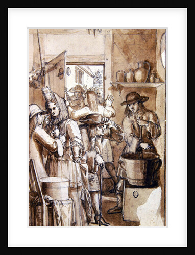 The Theriac Seller by French School