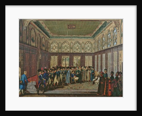 General Aubert du Bayet being received by the Ottoman Grand Vizier in Constantinople in 1796 by Antoine-Laurent Castellan