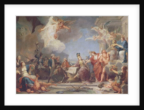 Allegory of the Declaration of the Rights of Man, 1790 by Jean-Baptiste Regnault