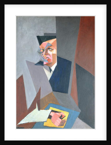 Portrait of Tristan Tzara by Lajos Tihanyi