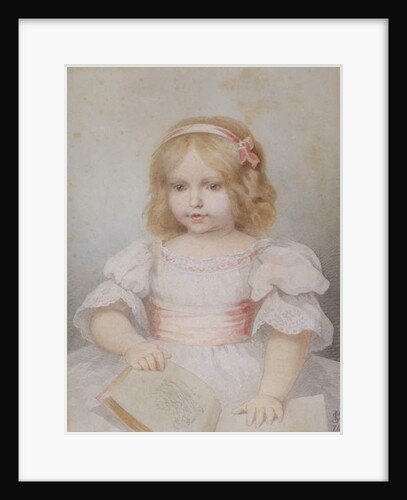 Colette, aged 18 months, 1875 by Henri Baron