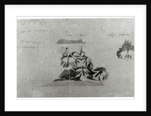 Drawing for the restoration of Notre Dame by French School