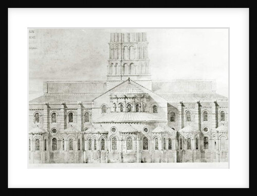 Basilica of St. Sernin, Toulouse by Eugene Emmanuel Viollet-le-Duc