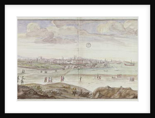 View from the side of the Infirmary, Marseille, 1698 by French School