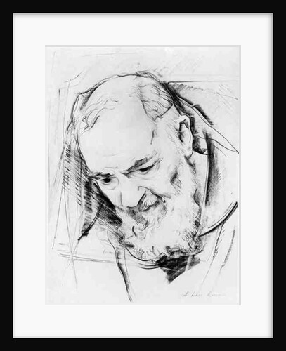 Study for a Padre Pio Monument, 1979-80 by Antonio Ciccone