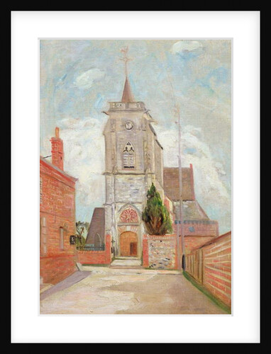 Church by Tadeusz Makowski
