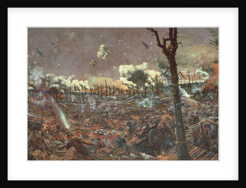 Battle of Courcelette, 1918 by Louis Weirter