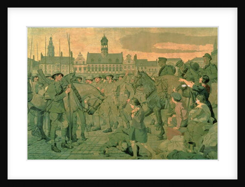 The Return to Mons, 1920 by Henry Inglis Jodrel Sheldon-Williams